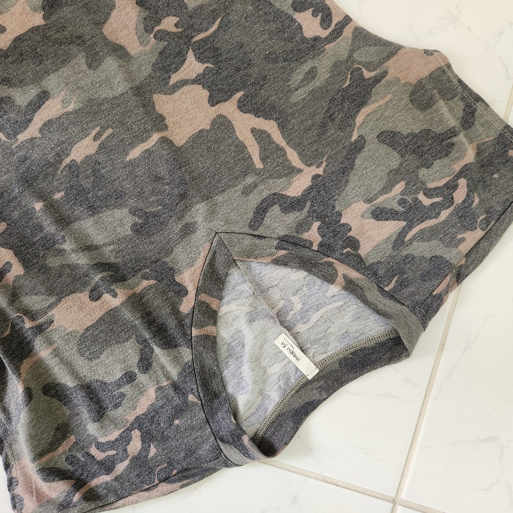 Camo T-shirt Dress